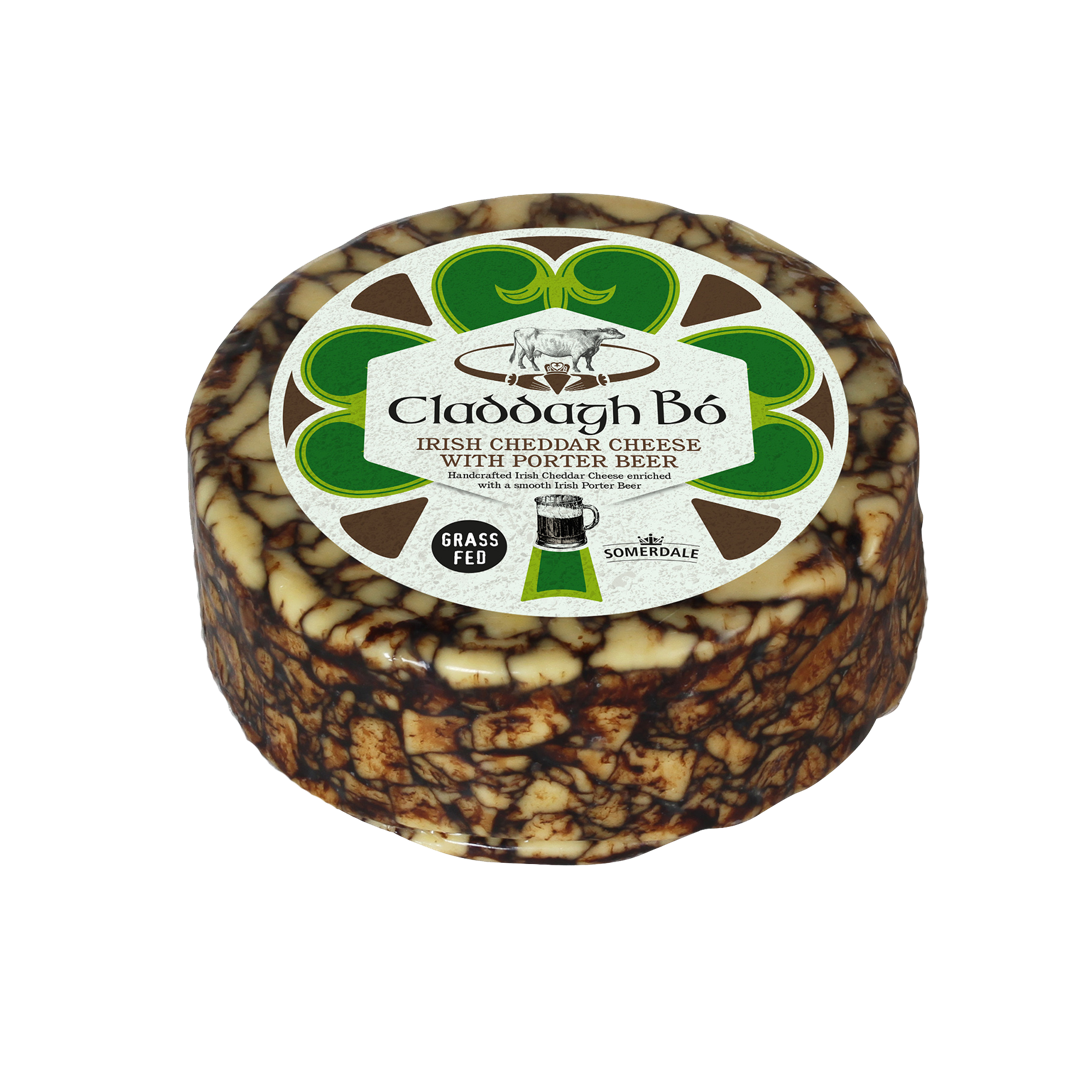 Wholesale Claddagh Bo Irish Cheddar W/ Porter- Bulk