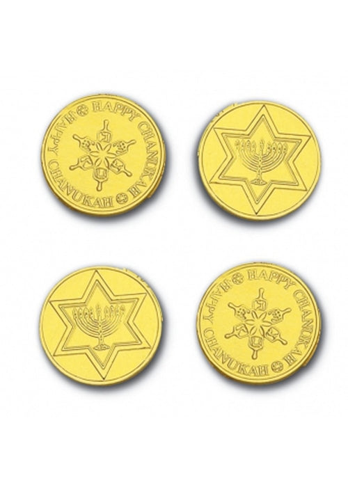 Wholesale Madelaine Chocolate Chanukah Coins (23 lb) 18.4 OZ Per Case- Bulk