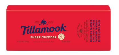 Wholesale Tillamook Yellow Cheddar Sharp Loaf- Bulk