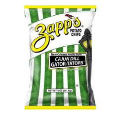 Wholesale Zapp's Dill Cajun Gatortator Chips 2 Oz- Bulk