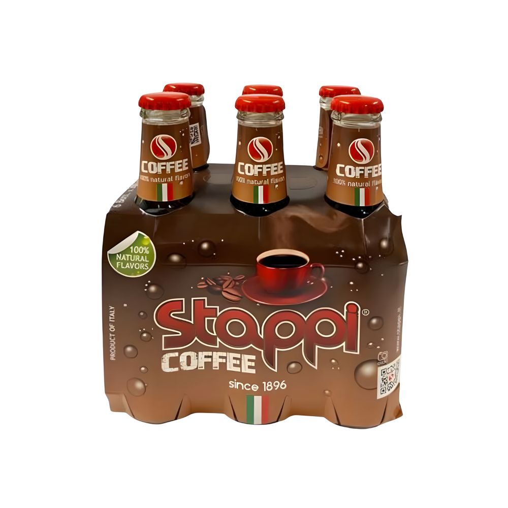 Wholesale Stappi Case Italian Coffee Soda 6 Pack- Bulk