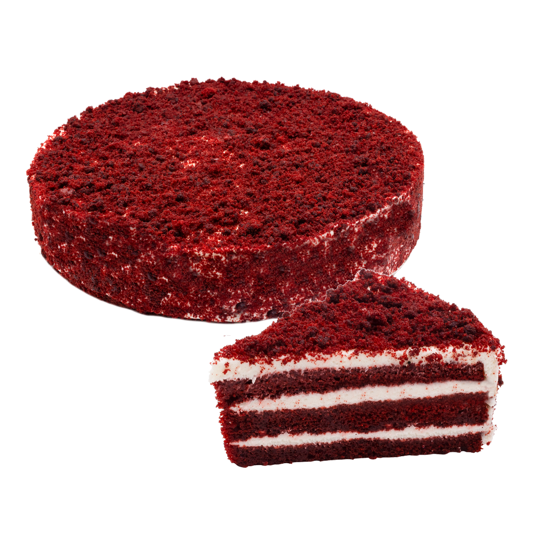 Wholesale Madison Claire Case 10In 12 Slice Red Velvet Cake- Bulk