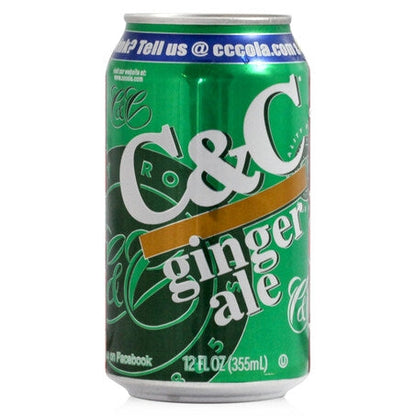 Wholesale C & C Ginger Ale | 12 oz- Bulk