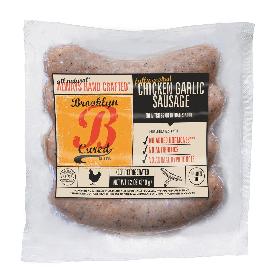 Wholesale Bc Chicken Garlic Sausage- Bulk
