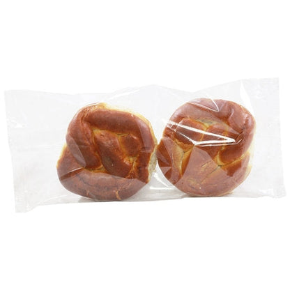 Wholesale Bavarian Baker Case Sliced Giant Pretzel Roll- Bulk