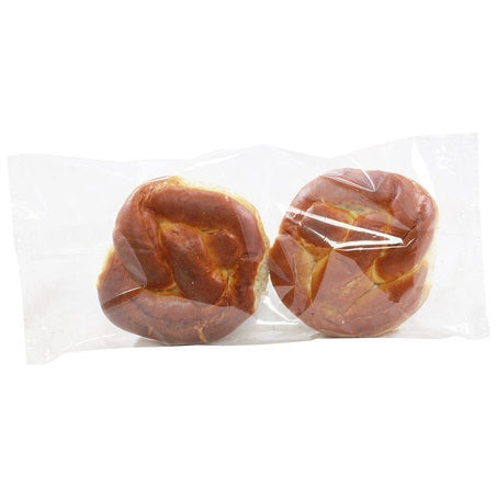 Wholesale Bavarian Baker Case Sliced Giant Pretzel Roll- Bulk
