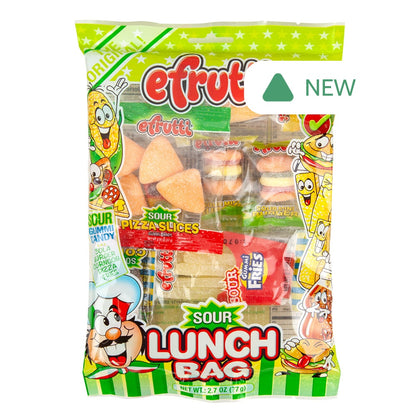 Wholesale Efrutti Sour 2.7 Oz Lunch Bag- Bulk