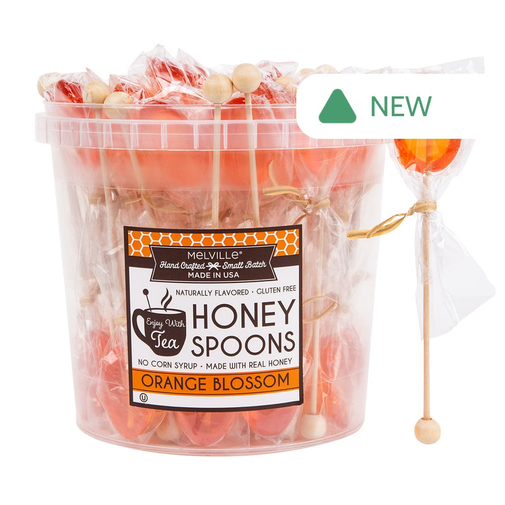 Wholesale Honey Spoons Orange Blossom 0.4 Oz- Bulk