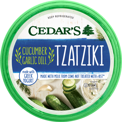 Wholesale Cedars Preserv. Free Tzatziki Dip- Bulk