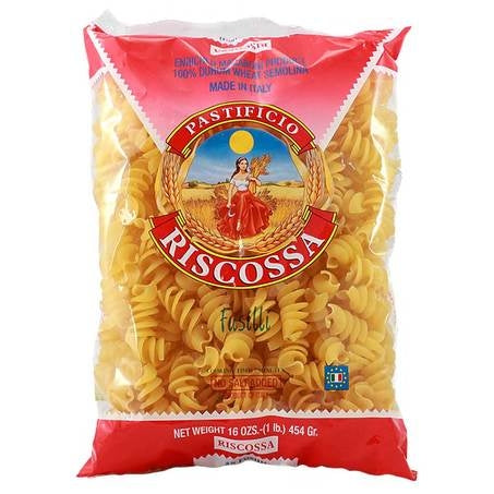 Wholesale Riscossa Short Fusilli Pasta #48 | 1 lb- Bulk