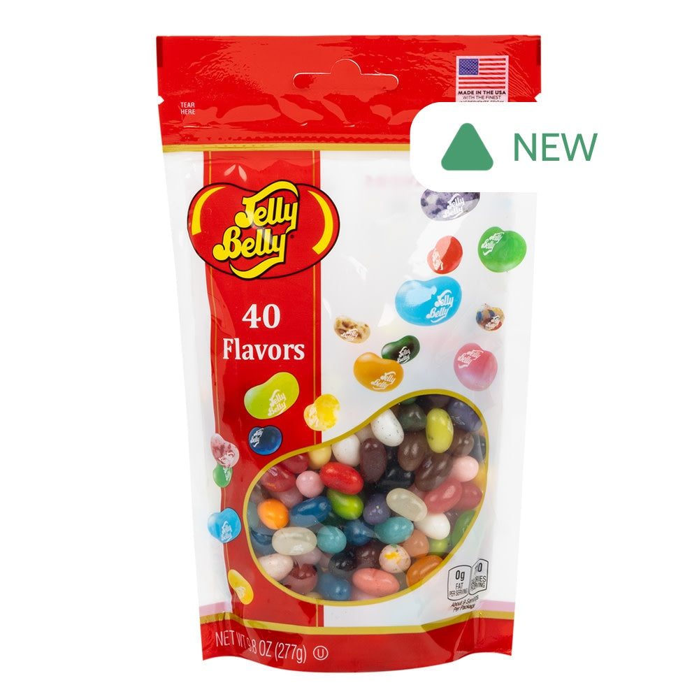 Wholesale Jelly Belly 40 Flavors 9.8 Oz Pouch- Bulk