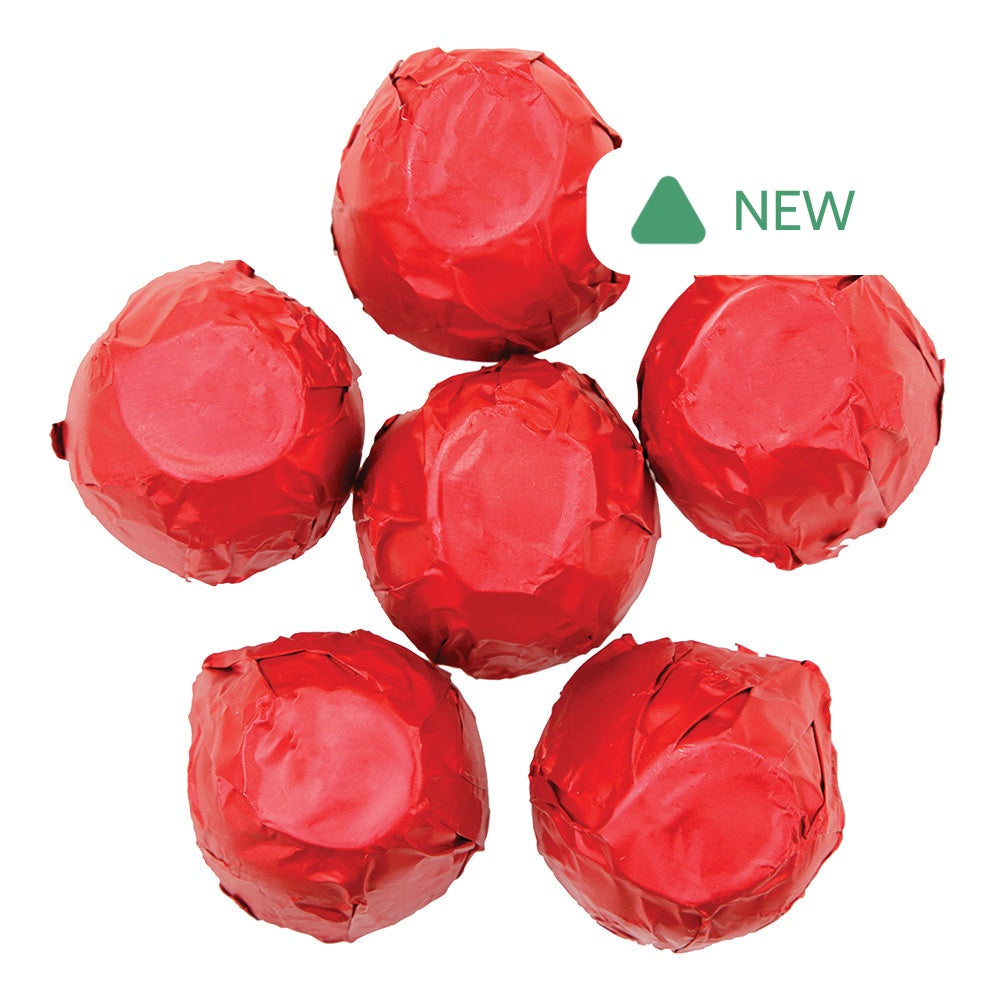 Wholesale Asher'S Milk Chocolate Red Foil Cherry Cordials- Bulk