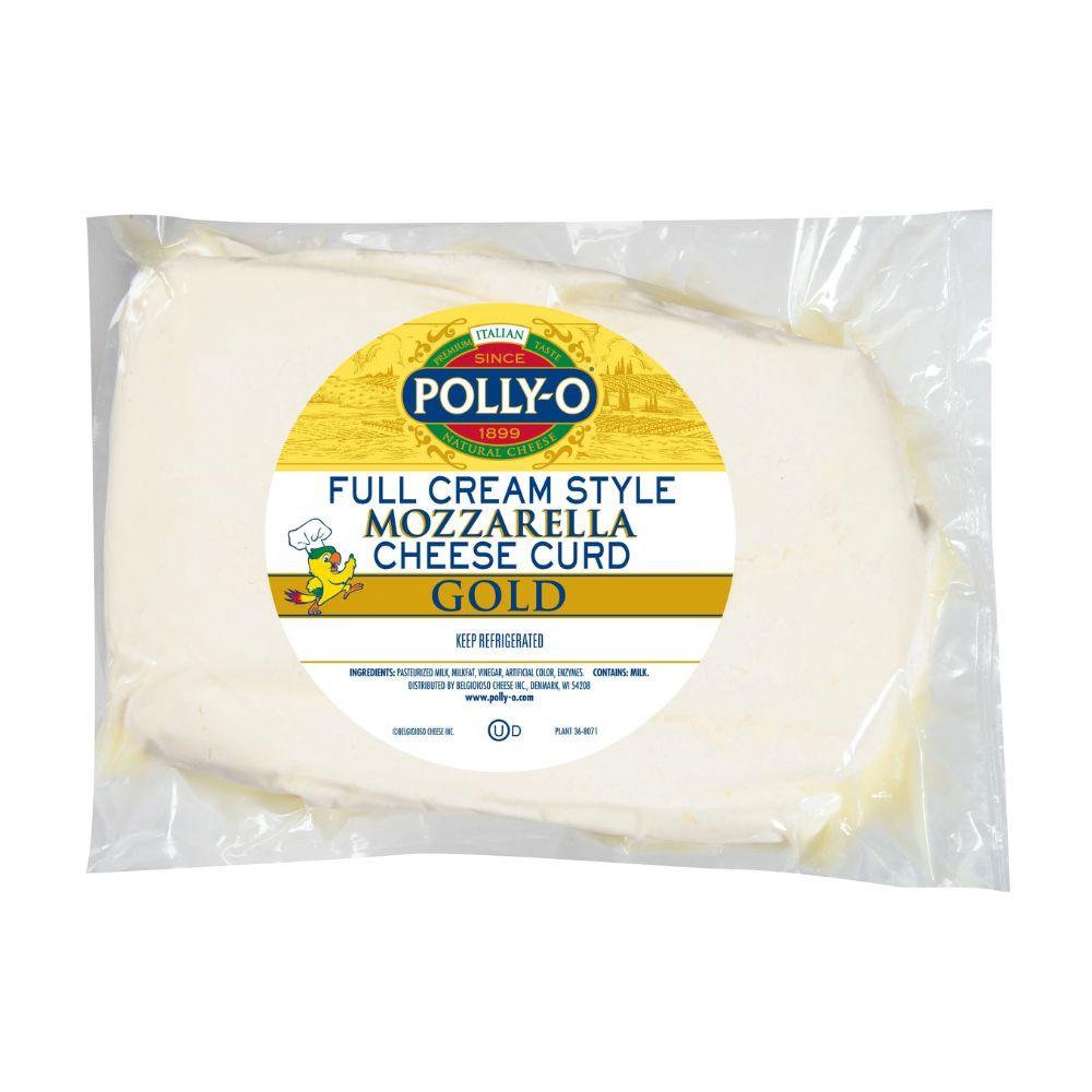 Wholesale Polly-O Case Whole Milk Curd- Bulk