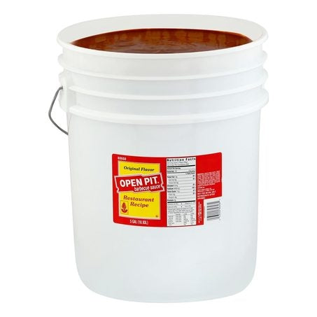 Wholesale Open Pit Case Barbeque Sauce- Bulk
