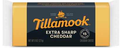 Wholesale Tillamook X-Shrp Colored Bar 8Oz- Bulk