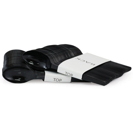 Wholesale Smartstock Case Black Spoons- Bulk