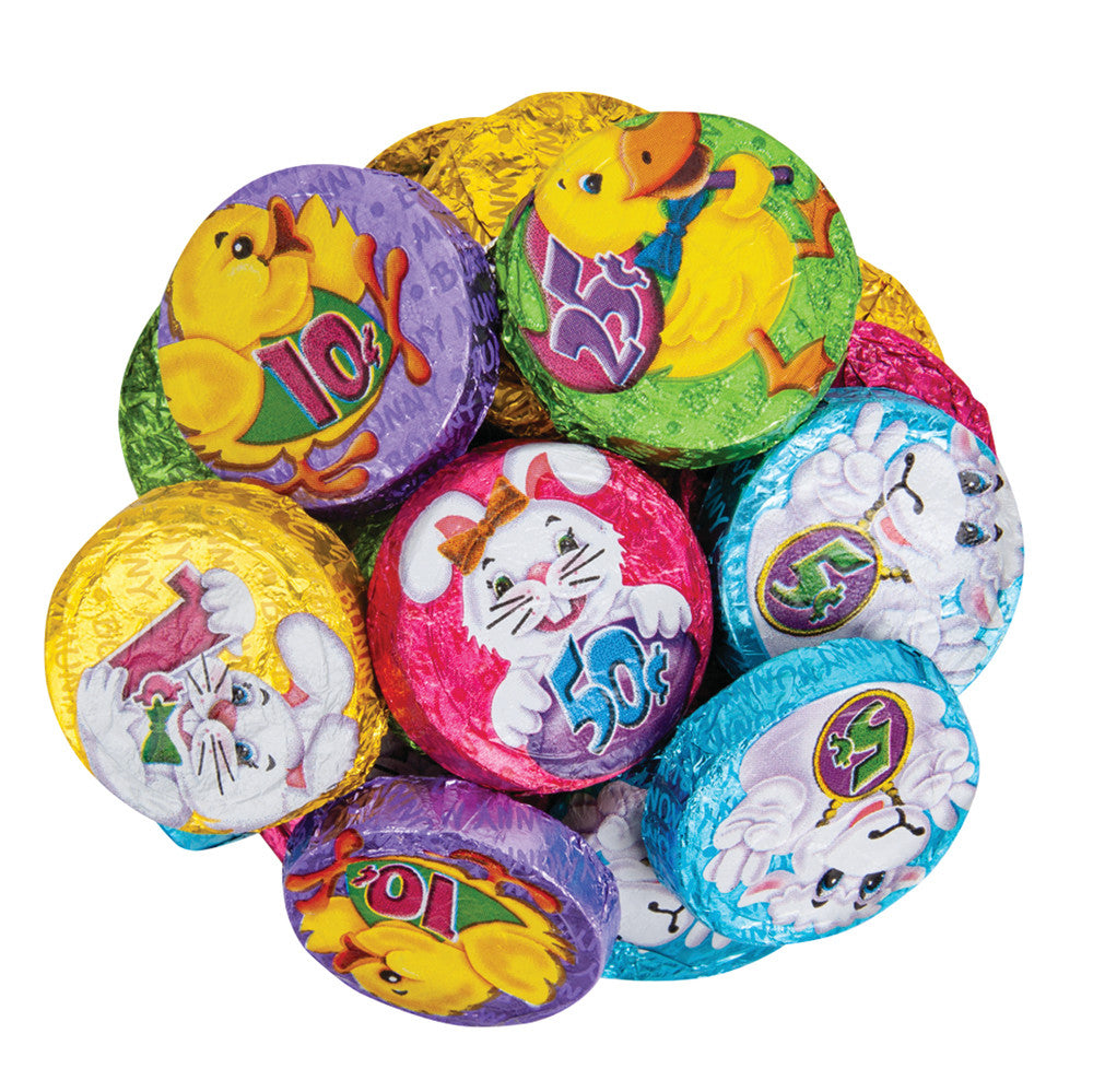 Wholesale Bunny Munny Chocolate Coins- Bulk