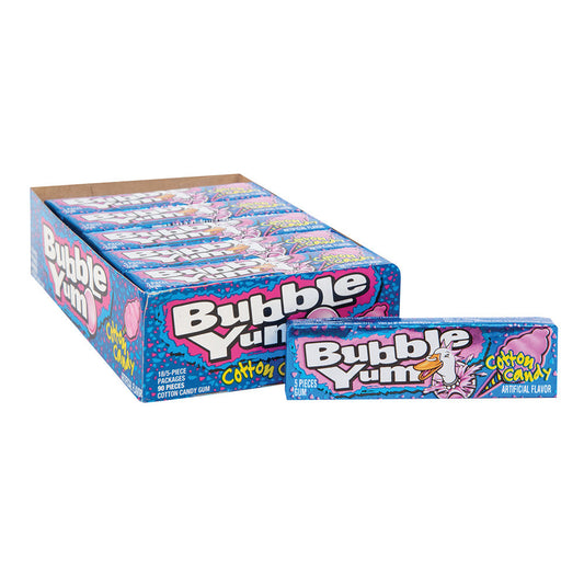 Wholesale Bubble Yum Cotton Candy 1.4 Oz- Bulk