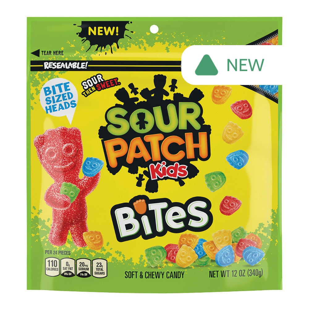 Wholesale Sour Patch Bites 12 Oz Pouch- Bulk