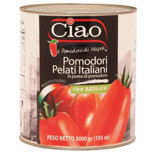 Wholesale Ciao Case Italian Whole Peeled Plum Tomato- Bulk