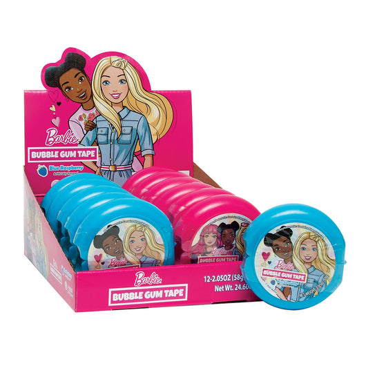 Wholesale Barbie Bubble Gum Tape 2.05 Oz- Bulk
