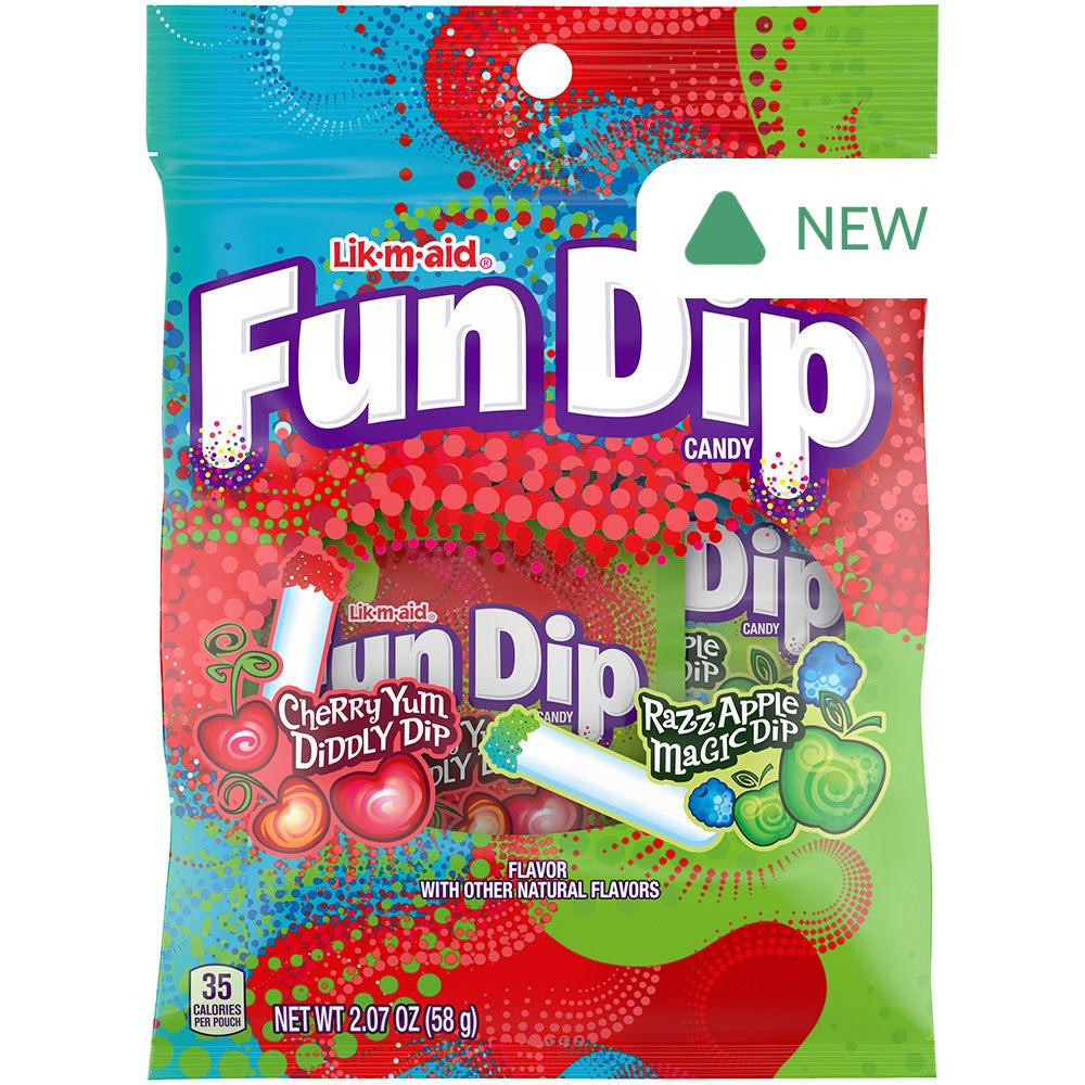 Wholesale Fun Dip 2.07 Oz Peg Bag- Bulk