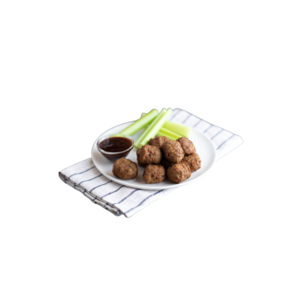 Wholesale Tyson Case Fully Cooked Beef Meatballs .5Oz- Bulk