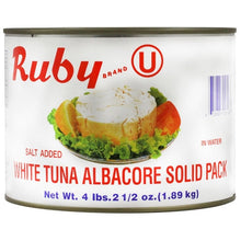 Wholesale Ruby Case Solid White Albacore Tuna In Water- Bulk