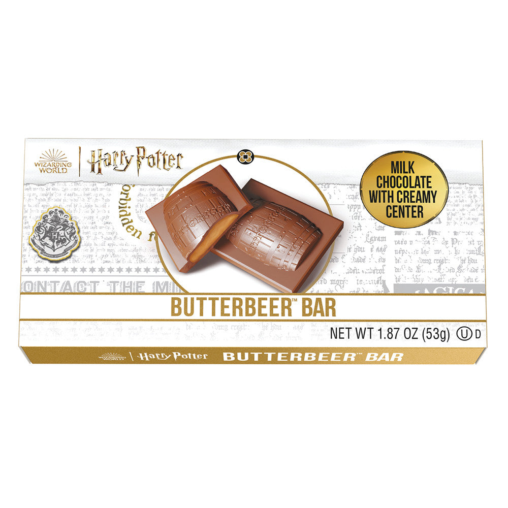 Wholesale Jelly Belly Harry Potter Butterbeer Milk Chocolate 1.87 Oz Bar- Bulk