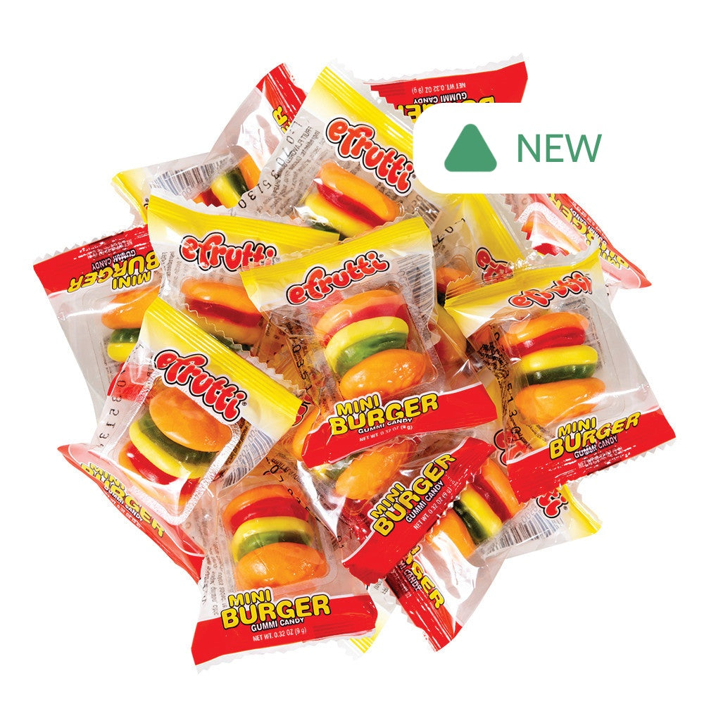 Wholesale Gummy Burgers Mini 0.32 Oz- Bulk