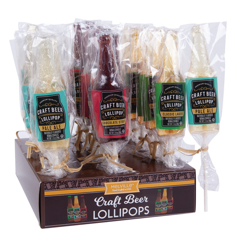 Wholesale Craft Beer Lollipops 1.2 Oz- Bulk