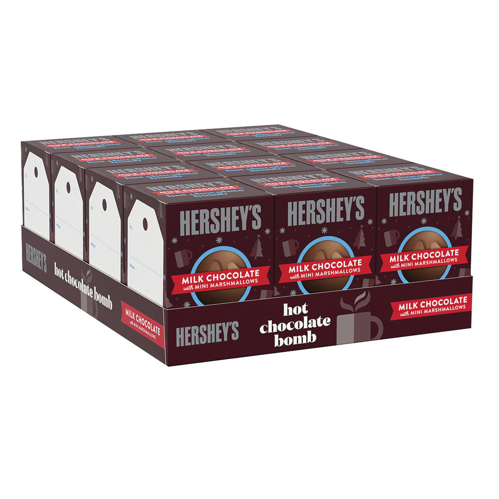 Wholesale Hershey'S Milk Chocolate Marshmallow Hot Chocolate Bomb 1.25 Oz Box- Bulk