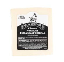 Wholesale New Bridge - 2 Year Aged White Extra Sharp Cheddar Bar- Bulk