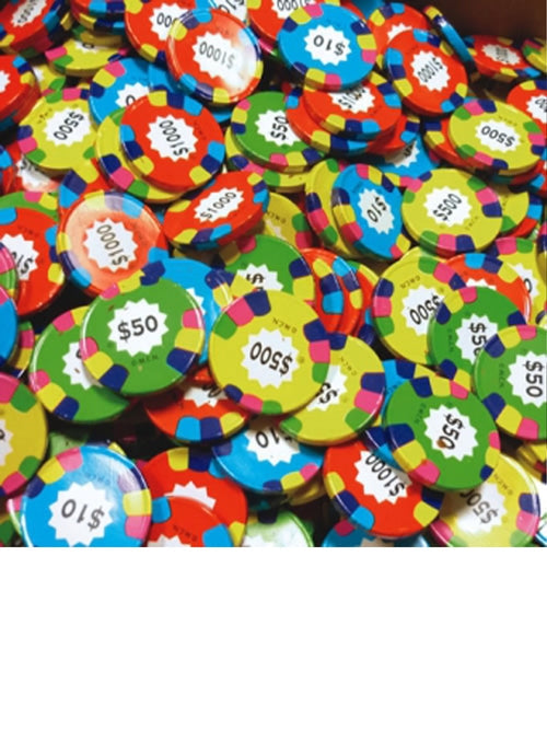Wholesale Assorted Poker Chips- Bulk