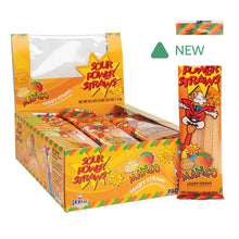 Wholesale Sour Power Straws Mango 1.75 Oz- Bulk