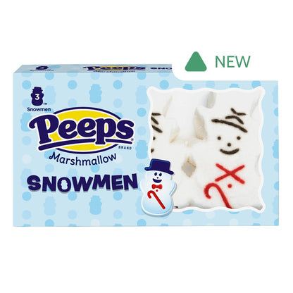 Wholesale Peeps Marshmallow Snowmen 1.5 Oz Tray- Bulk