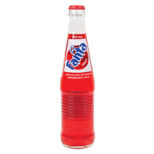 Wholesale Mexican Fanta Strawberry 12 Oz- Bulk
