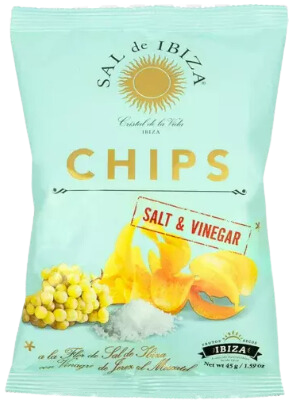 Wholesale Ibiza Salt&Sherry Vinegar Chip 125G- Bulk