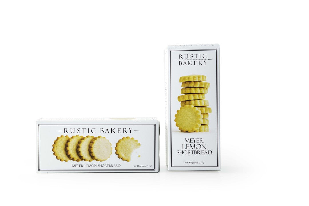 Wholesale Rustic Meyer Lemon Sugar Shortbread- Bulk