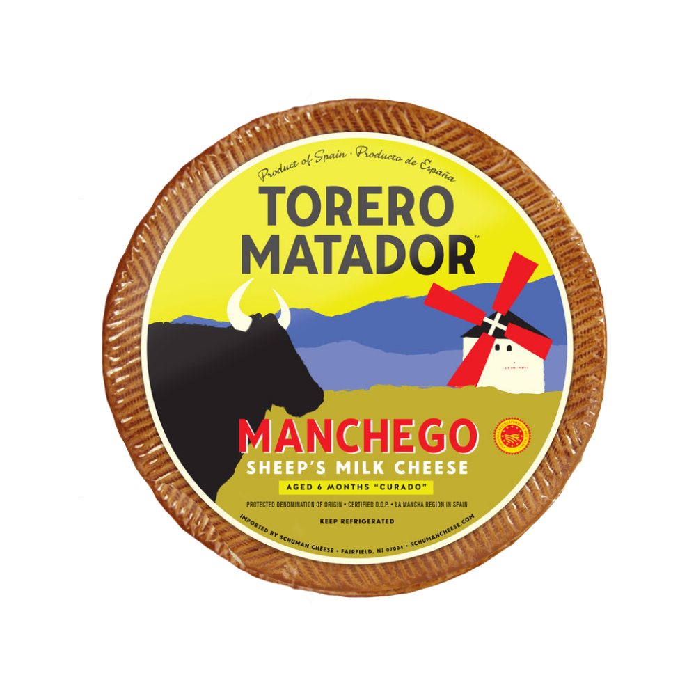 Wholesale El Pastor Each Manchego Wheel 6 Months- Bulk