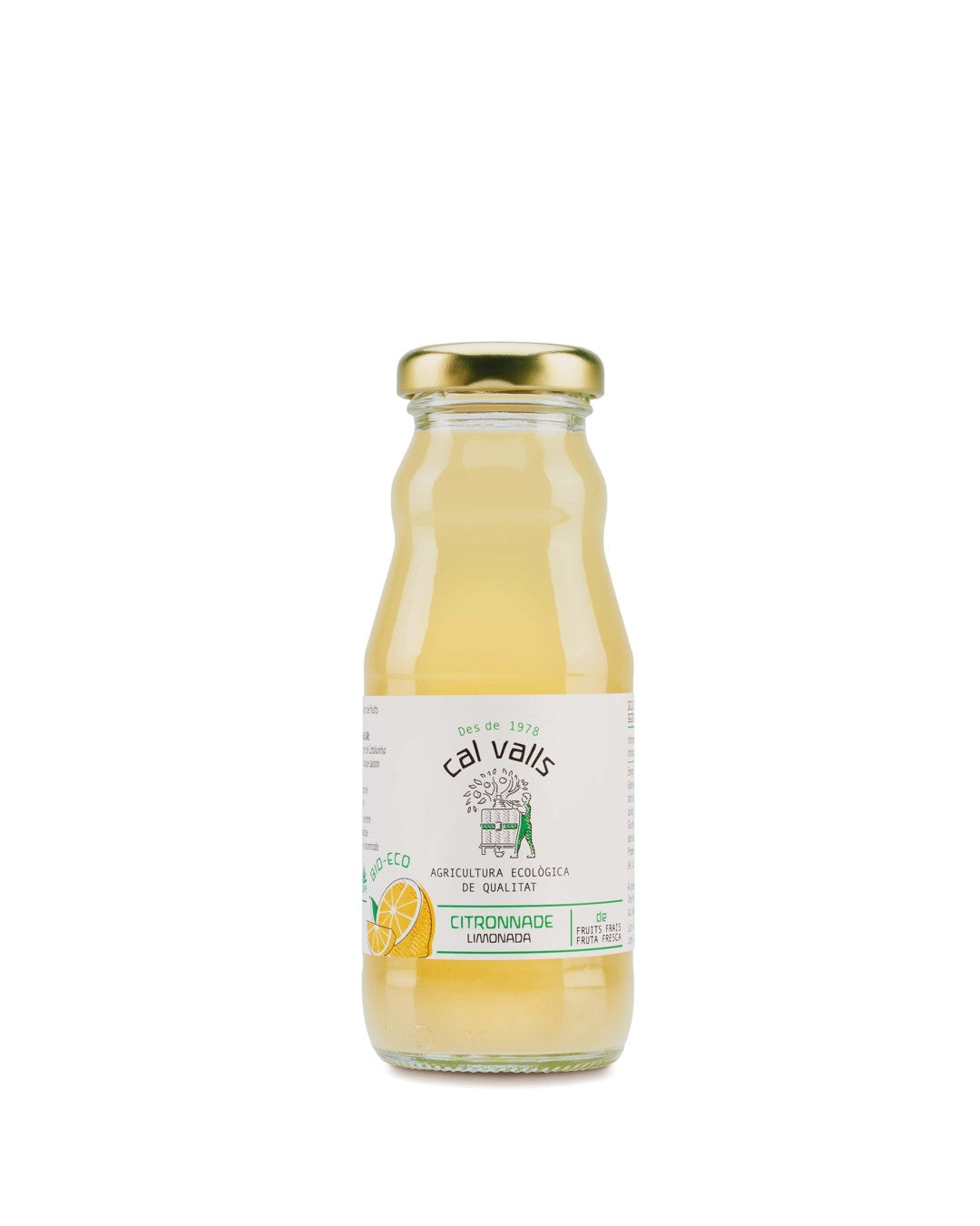 Wholesale Cal Valls Lemonade Bio 200 Ml- Bulk