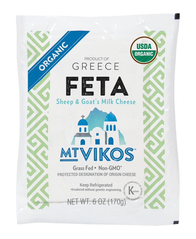 Wholesale Mt Vikos Organic Feta- Bulk