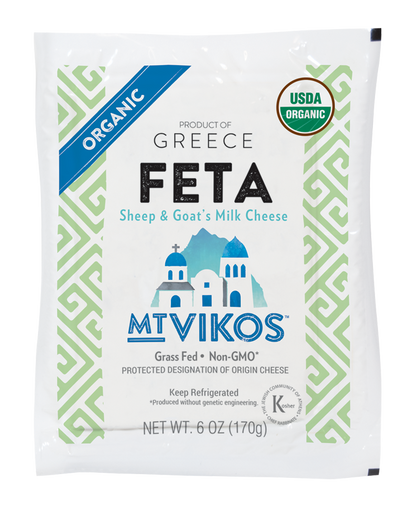 Wholesale Mt Vikos Organic Feta- Bulk