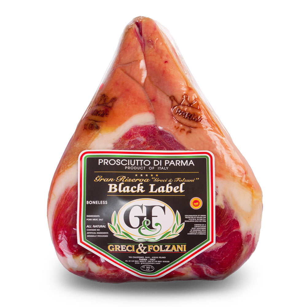 Wholesale Greci Folzani Case Black Label Prosciutto Di Parma- Bulk