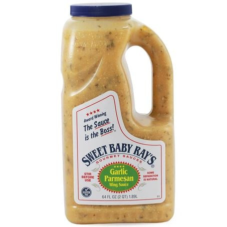 Wholesale Sweet Baby Ray Case * Garlic Parmesan Wing Sauce- Bulk