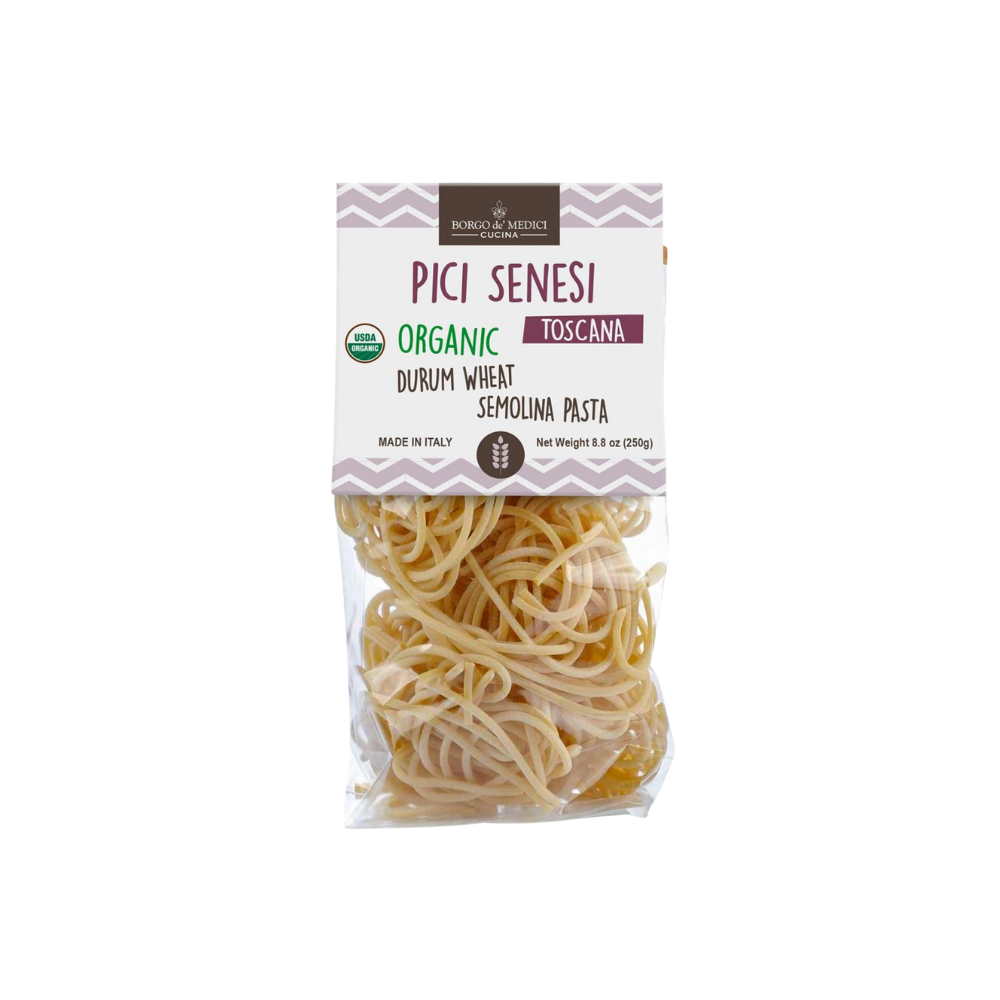 Wholesale Borgo De Medic Case Organic Pici Pasta- Bulk