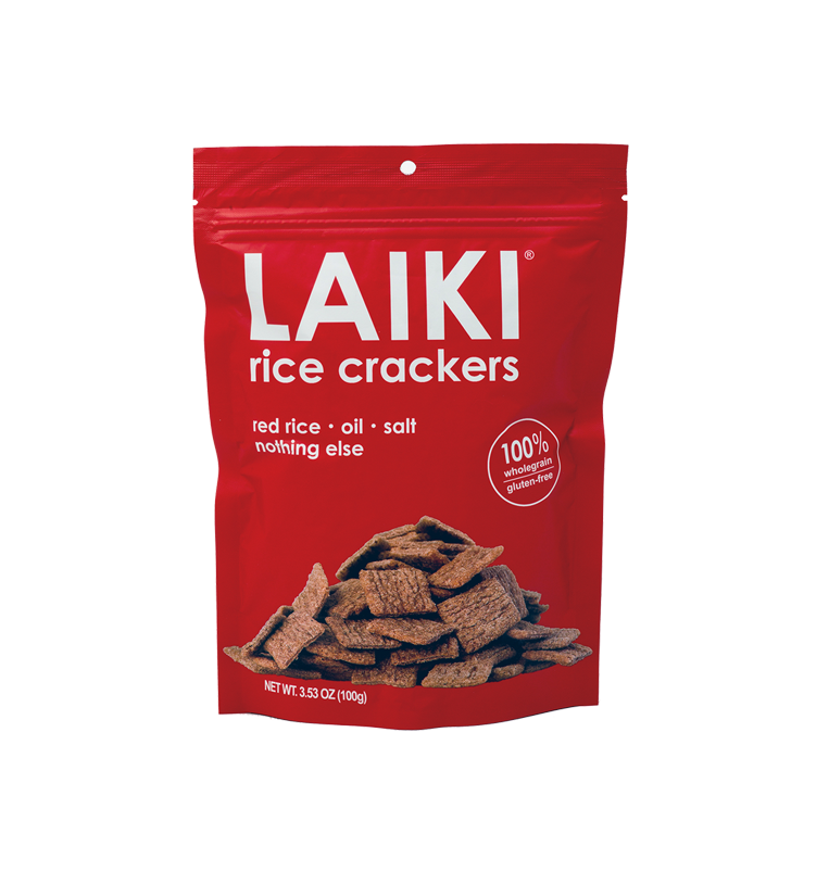 Wholesale Laiki Red Rice Crackers- Bulk