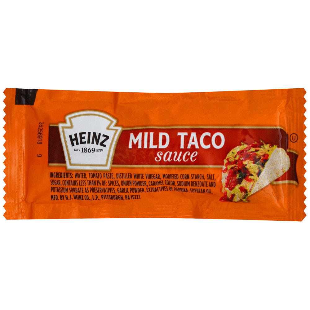 Wholesale Heinz Case Mild Taco Sauce Packets- Bulk