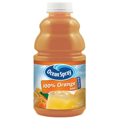 Wholesale Ocean Spray Case Barpac 100% Orange Juice- Bulk