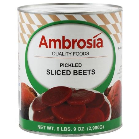 Wholesale Ambrosia Each Sliced Pickled Beets- Bulk